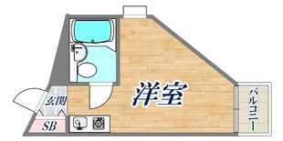 フローレンス夙川の物件間取画像